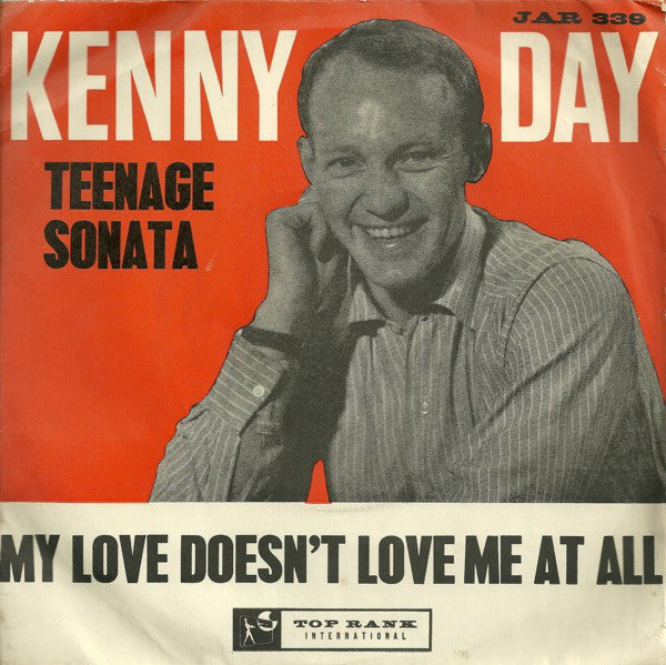 Kenny Day - Teenage Sonata - Used Vinyl Record 7"