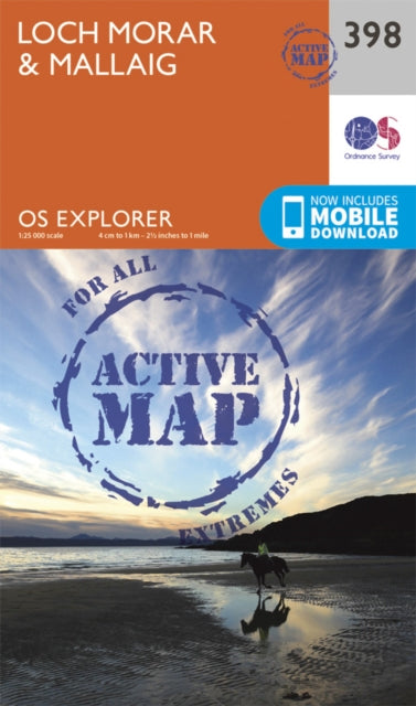 Ordnance Survey - Loch Morar and Mallaig : 398 - Sheet map