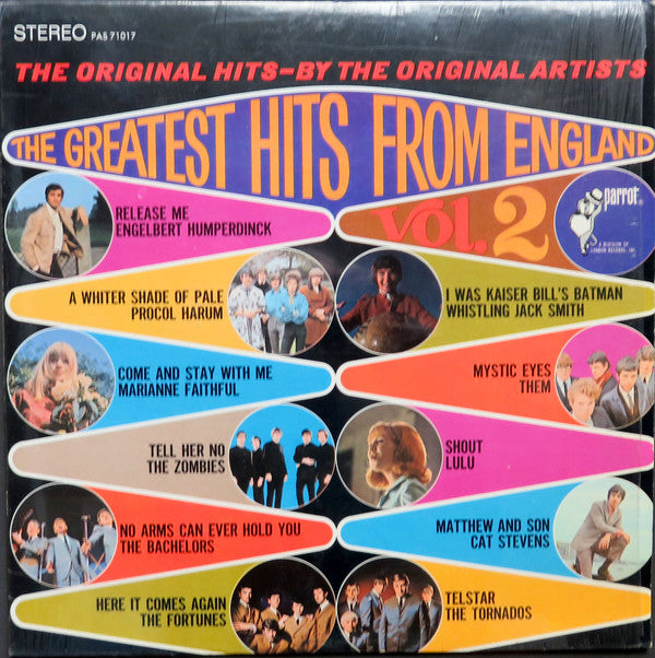 Various - Greatest Hits From England Vol. 2 - Used Vinyl Record