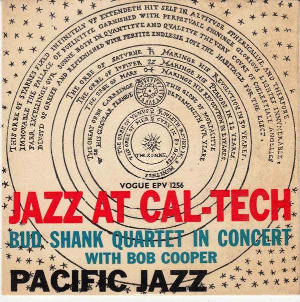 Bud Shank Quartet - Jazz At Cal-Tech - Used Vinyl Record 7"