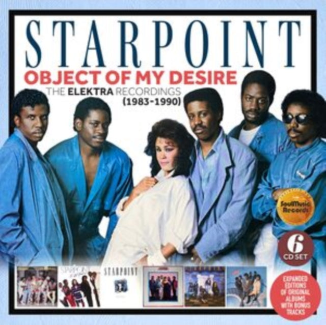 STARPOINT - OBJECT OF MY DESIRE - THE ELEKTRA RECORDINGS 1983-1990 6CD C