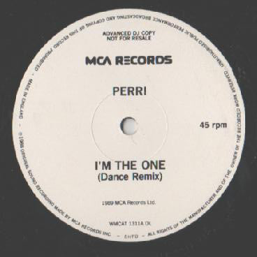Perri - I'm The One - Used Vinyl Record 12"