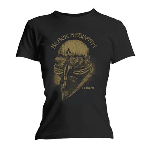 Black Sabbath - tshirt - Ladies - Short Sleeves - US Tour 1978 - Large