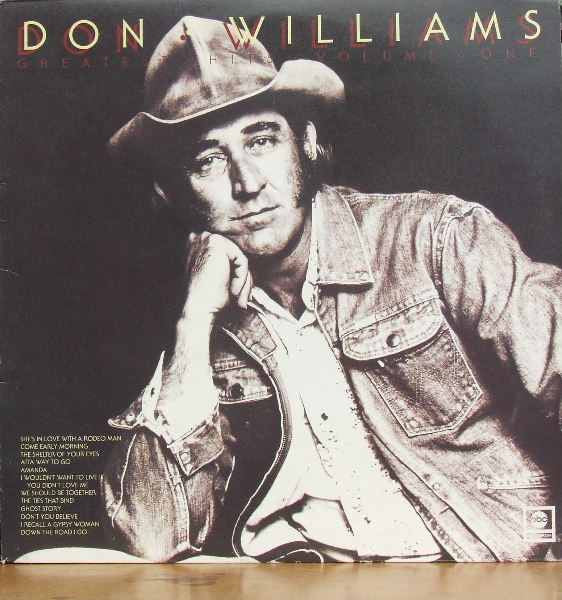 Don Williams - Greatest Hits Volume One - Used Vinyl Record