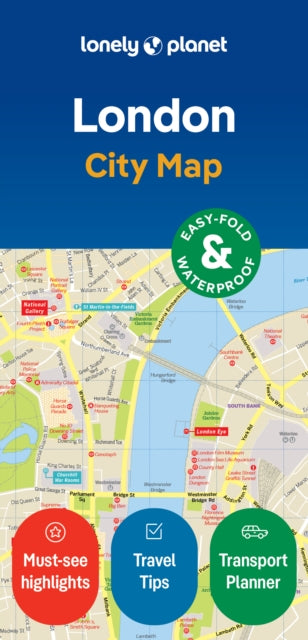 Lonely Planet - London City Map - New Sheet map