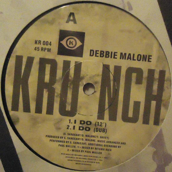 Debbie Malone - I Do - Used Vinyl Record 12"