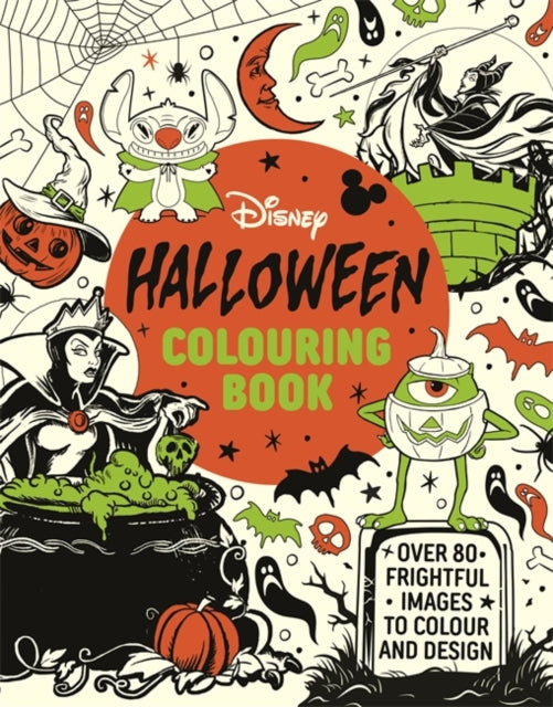 Walt Disney - Disney Halloween Colouring Book : Over 80 spooky images