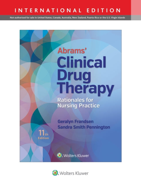 Geralyn Frandsen - Abrams' Clinical Drug Therapy - Paperback