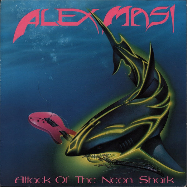 Alex Masi - Attack Of The Neon Shark - Used Vinyl Record Album