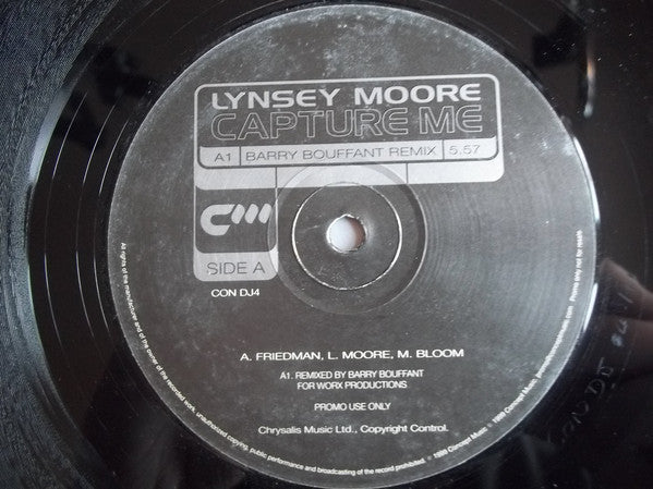 Lynsey Moore - Capture Me - Used Vinyl Record 12"