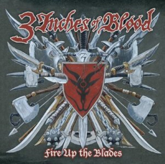 3 INCHES OF BLOOD - FIRE UP THE BLADES (CRIMSON FI - Vinyl Record2