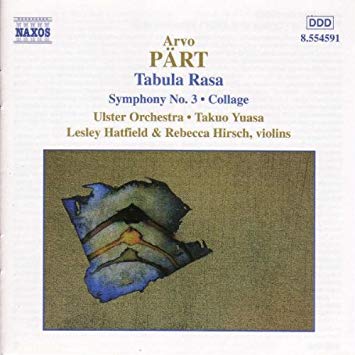 Arvo Part - Orchestral Works: Tabula Rasa • Collage Uber BACH • Symp