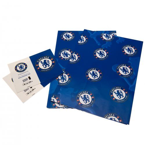 Chelsea FC - Gift Wrap - Cards & Gift Wrap