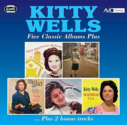 KITTY WELLS - Five Classic Albums Plus - CD