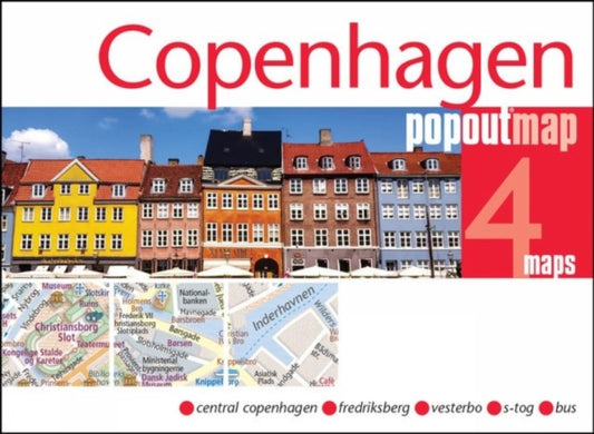 PopOut Maps - Copenhagen PopOut Map - New Sheet map