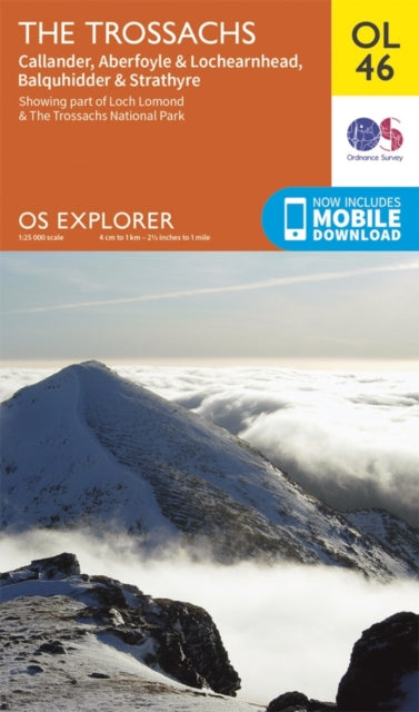 Ordnance Survey - Trossachs, Callander, Aberfoyle & Lochearnhead, Balq