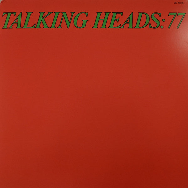 Talking Heads - : 77 - Vinyl Record