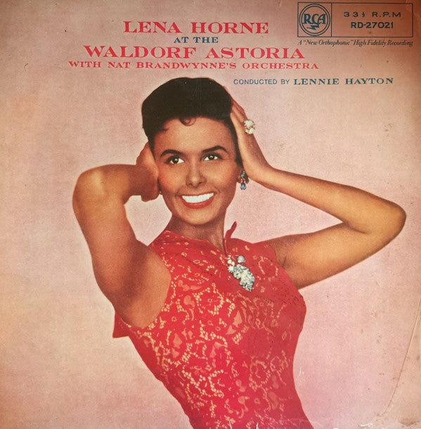 Lena Horne - At The Waldorf Astoria - Used Vinyl Record