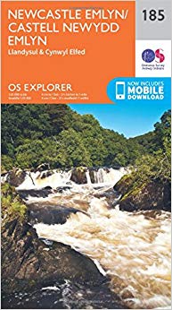 Ordnance Survey - Newcastle Emlyn, Llandysul and Cynwyl Elfed : 185 -