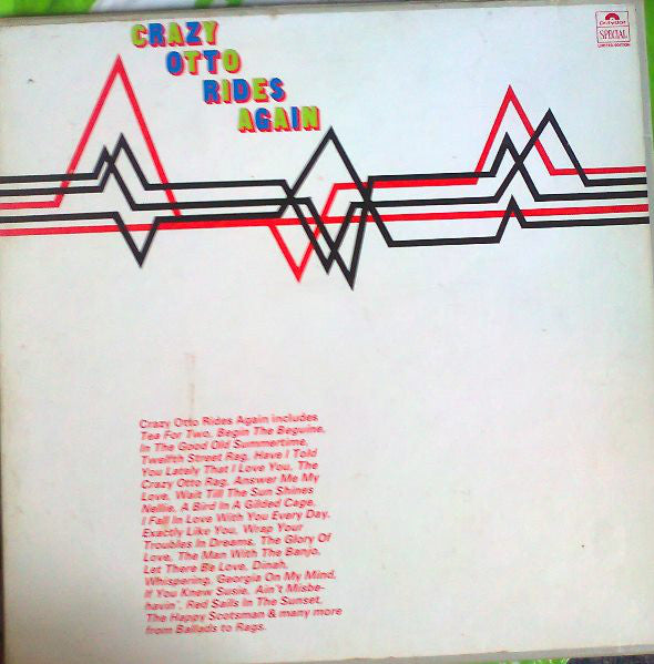 Der Schrage Otto - Crazy Otto Rides Again - Used Vinyl Record