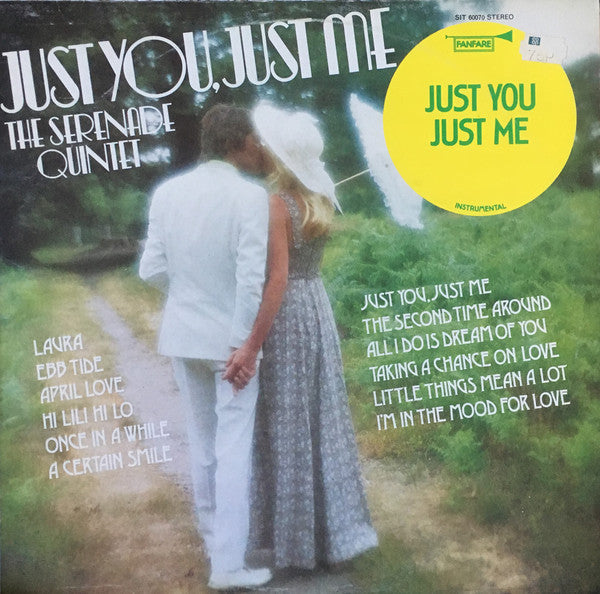 Serenade Quintet - Just You, Just Me - Used Vinyl Record