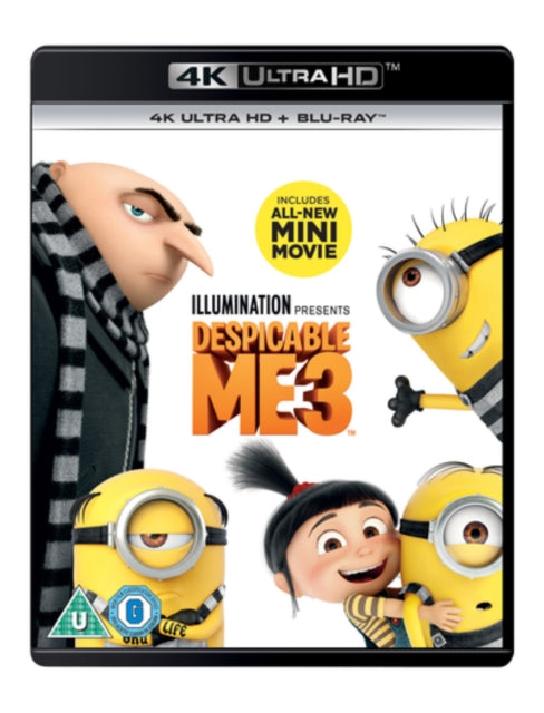 Despicable Me 3  (4K - Despicable Me 3  (4K UHD + 2D Blu-ray) - BluRay