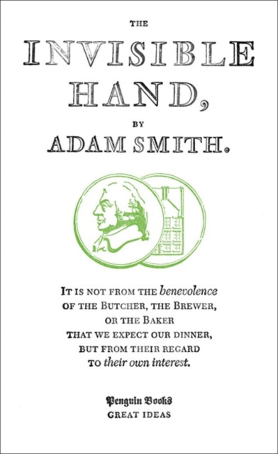 Adam Smith - Invisible Hand - New Paperback