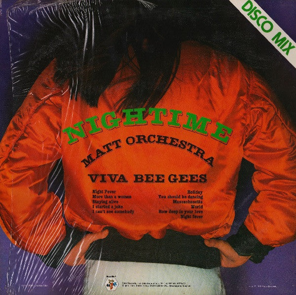 Matt Orchestra - Nightime / Viva Bee Gees - Used Vinyl Record 12"