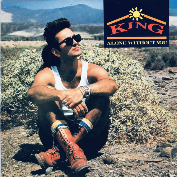 King - Alone Without You - Used Vinyl Record 7"