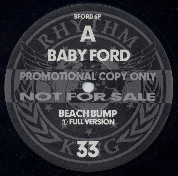Baby Ford - Beach Bump - Used Vinyl Record 12"