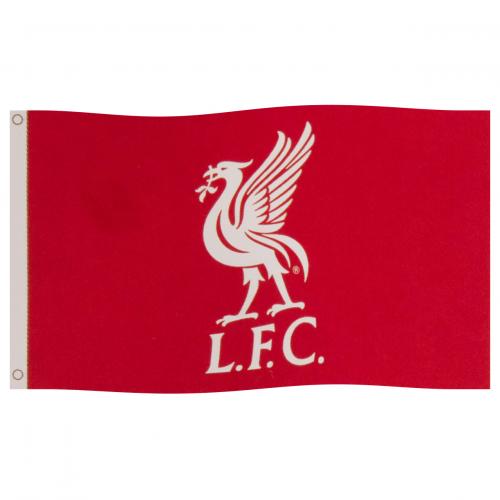 Liverpool FC - Flag CC - Clothing -  - Approx 152cm x 91cm (5ft x 3ft)