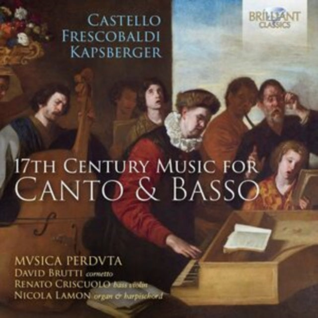 MVSICA PERDVTA/DAVID - CASTELLO  FRESCOBALDI  KAPSBER - CD