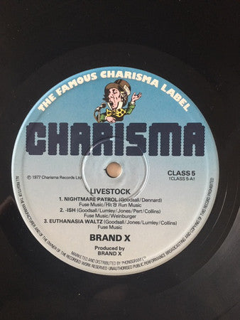 Brand X - Livestock - Used Vinyl Record