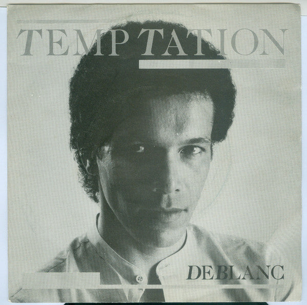 De Blanc - Temptation - Used Vinyl Record 7"