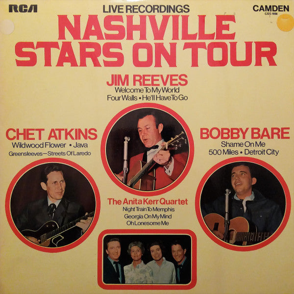 Chet Atkins - Nashville Stars On Tour (Live Recordings) - Used Vinyl