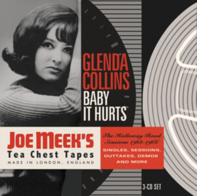 GLENDA COLLINS - BABY IT HURTS - THE HOLLOWAY R - CDBX