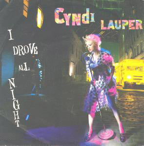 Cyndi Lauper - I Drove All Night - Used Vinyl Record 12"