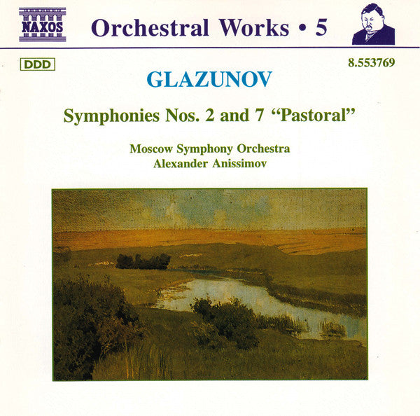 Alexander Glazunov - Symphonies Nos. 2 And 7 "Pastoral" - Used CD