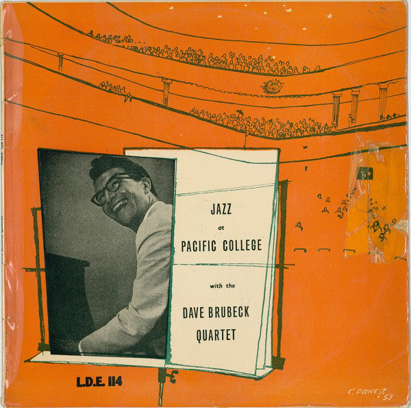 Dave Brubeck Quartet - Jazz At Pacific College - Used Vinyl Record