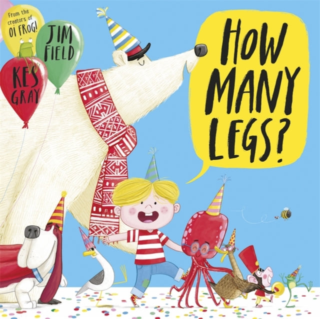 Kes Gray - How Many Legs? - Paperback
