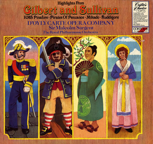 Gilbert & Sullivan - Highlights From HMS Pinafore / Pirates Of Penza