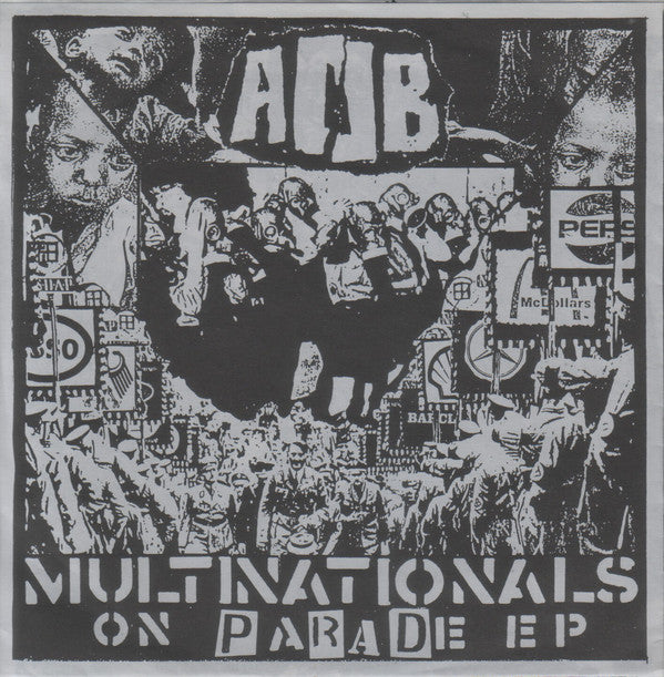 Anger Of Bacterias - Multinationals On Parade - Used Vinyl Record 7"