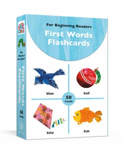 Eric Carle - World of  First Words Flashcards : 50 Cards for Beginning