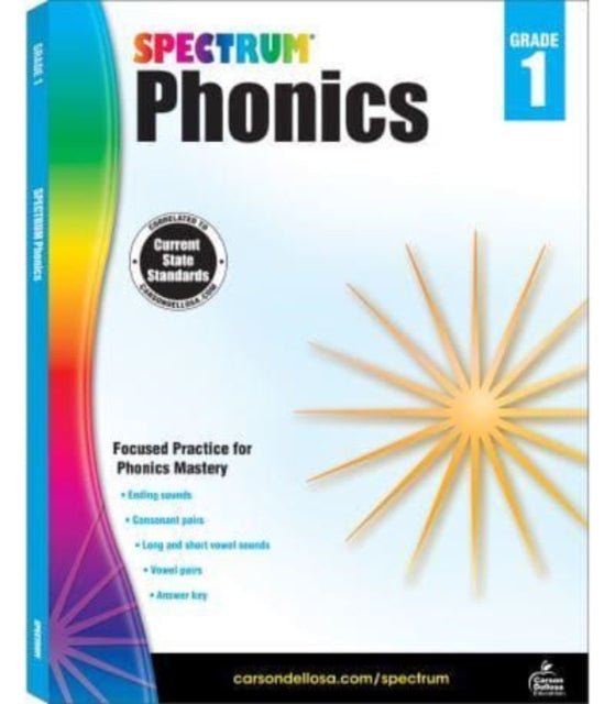 Spectrum - Phonics Grade 1 - New Paperback