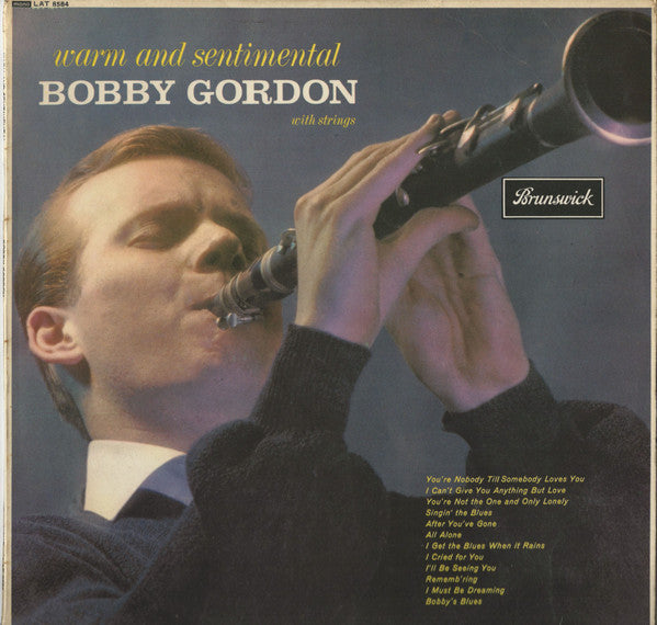 Bobby Gordon - Warm And Sentimental - Used Vinyl Record