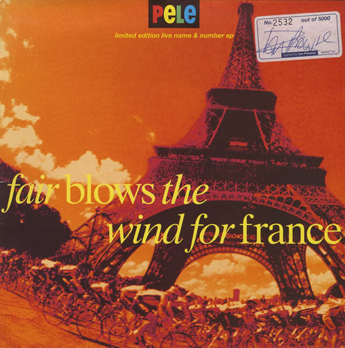 Pele - Fair Blows The Wind For France - Used Vinyl Record 10"