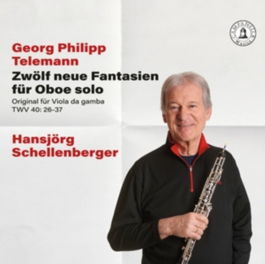HANSJORG SCHELLENBER - TELEMANN - 12 OBOE FANTASIES - CD