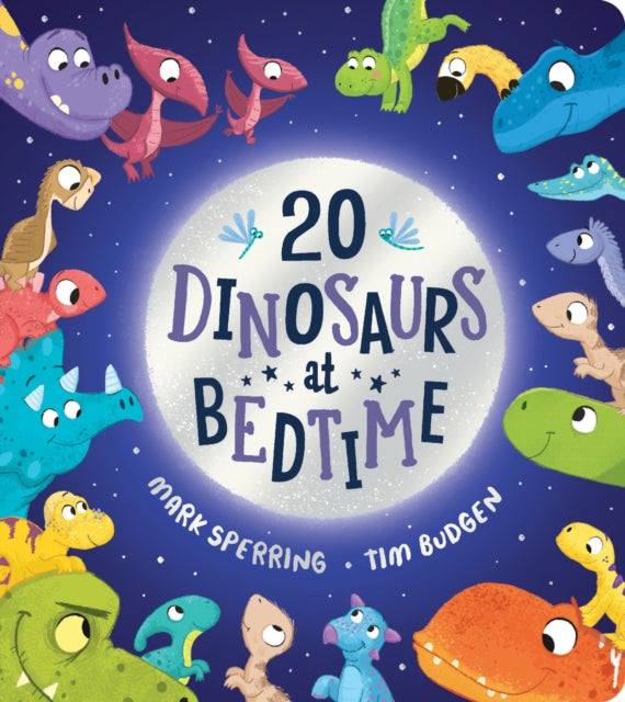 Mark Sperring - Twenty Dinosaurs at Bedtime (BB) - Board book