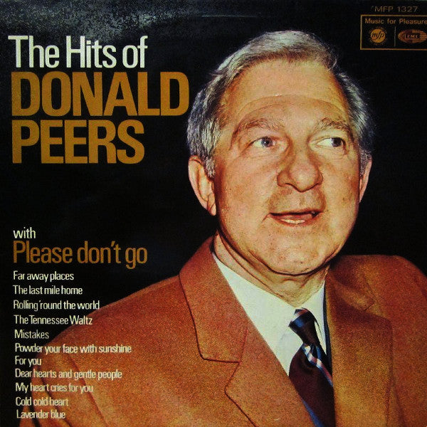 Donald Peers - Hits Of - Used Vinyl Record