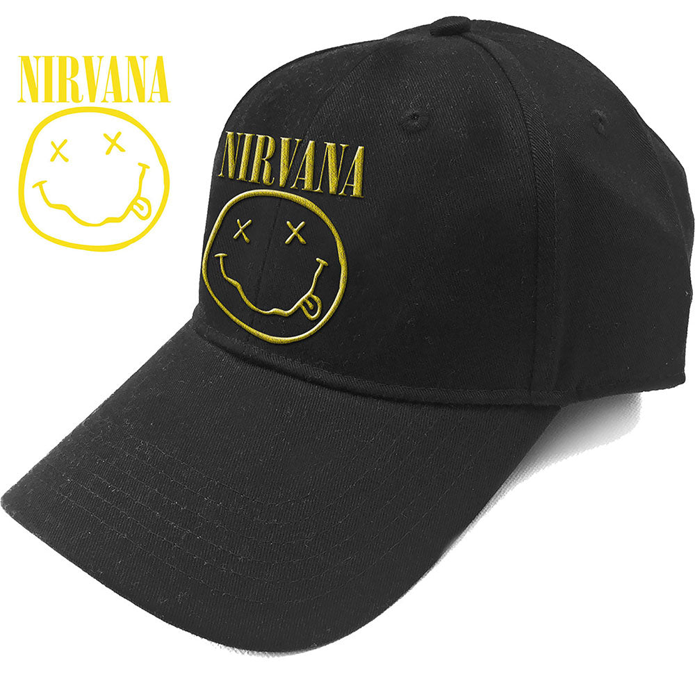 Nirvana - Hats - Unisex - Logo & Happy Face